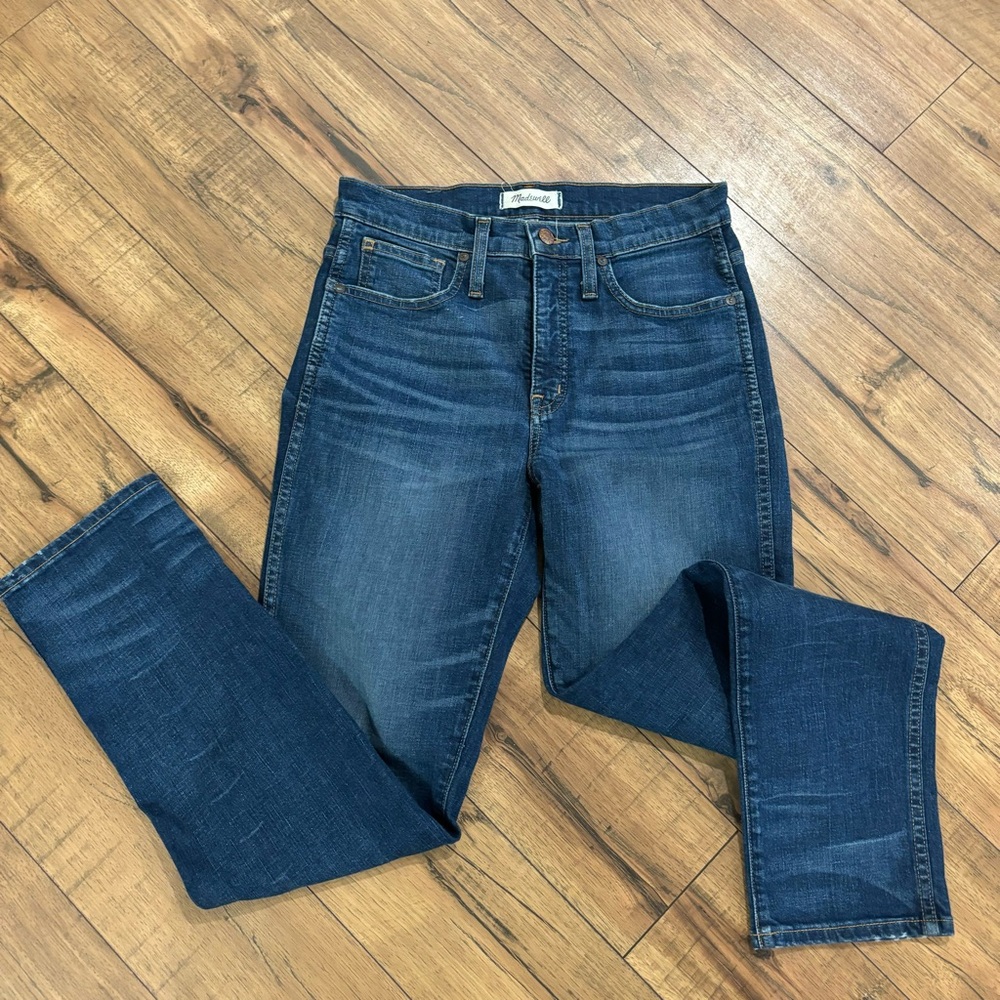 Madewell Slim Straight Jeans Medium Wash Size 27